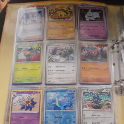 Pokemon Binder With Cards mixed from different sets all english binder included - Image 5