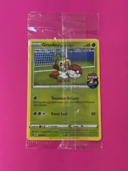 Grookey On The Ball 003/005 Futsal Pokemon Card PROMO UK ENGLAND NEW SEALED - Image 1