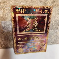 Ancient Mew Pokemon Card 1999-2000 The Power of One Movie Promo Holofoil Rare - Image 1