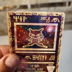 Ancient Mew Pokemon Card 1999-2000 The Power of One Movie Promo Holofoil Rare - Image 4