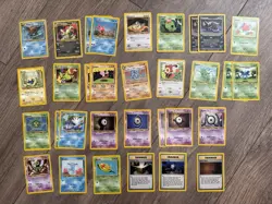 32 Card Lot Pokemon Vintage Neo Discovery nonholo Kabutops Tyranitar Rare/common - Image 1