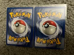 Pokemon Yuka Morii Vintage Pokemon Card lot of 3 Dratini 63 And girafarig 66 - Image 2