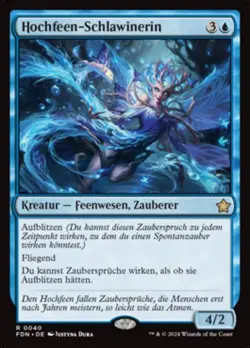 Hochfeen-Schlawinerin / High Fae Trickster - FOUNDATIONS - deutsch (n-mint +) - Image 1