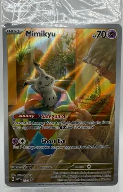 Mimikyu 075 Pokemon Sv: Scarlet & Violet Promo Card SEALED NM - Image 1