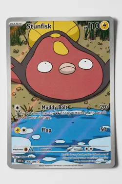 Stunfisk 118/086 Pokemon TCG: White Flare Illustration Rare (A) - Image 1