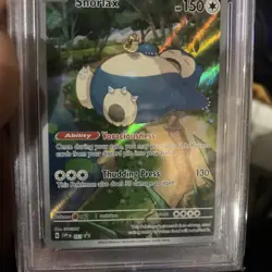 2023 POKEMON SVP EN-SV BLACK STAR PROMO 151 ELITE TRAINER BOX #051 SNORLAX PSA 9 - Image 3