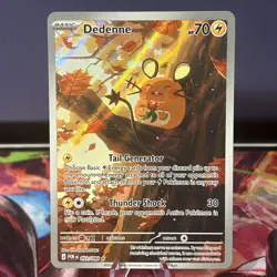 Pokemon TCG Dedenne 093/088 ME03: Perfect Order Illustration Rare NM - Image 1