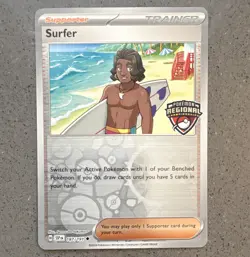 The Pokemon Company Surfer 187/191 Regional Championships Promo Regular EN - Image 1