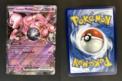 TEAM ROCKET'S MEWTWO EX 205 HOLO PROMO SCARLET & VIOLET PROMO POKEMON NM - Image 3