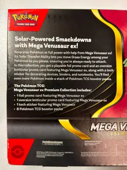 Pokemon TCG | Mega Venusaur EX Premium Collection Box – Factory Sealed - Image 4