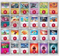 Dragapult Ex Premade Deck Pokemon Tcg 1st Place Regional Melbourne Post Rotation - Image 1