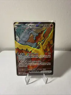 Team Rocket's Moltres ex 208/182 Pokemon TCG Destined Rivals NM - Image 1