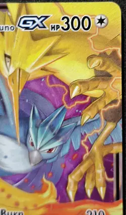 Pokemon TCG Moltres & Zapdos & Articuno tag Team GX Hidden Fates 44/68 - Image 5