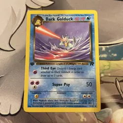 Dark Golduck 37/82 - 1st Edition Team Rocket - WOTC Pokemon TCG 2000 - LP - Image 3