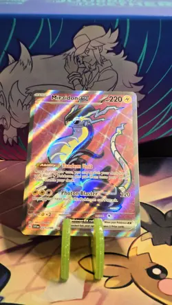 Pokemon Scarlet & Violet Miraidon ex 227 / 198 Ultra Rare - Image 1