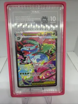 Pokemon TCG Mega Evolutions TAG 10 Mega Venusaur Ex 177/132 - Image 1