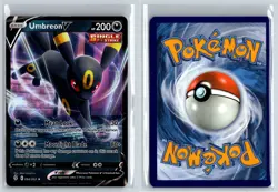 Umbreon Pokemon TCG Evolving Skies Ultra Rare 094/203 Pokemon NM Foil - Image 3