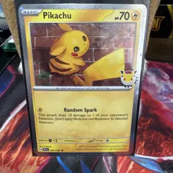Pokemon TCG Pokemon Pikachu 51 Holo Pokemon Day 2026 - Image 1