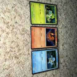 Pokemon Promo Lot of 3. Bulbasaur #46 Charmander #47 Squirtle #48 All Are NM! - Image 1