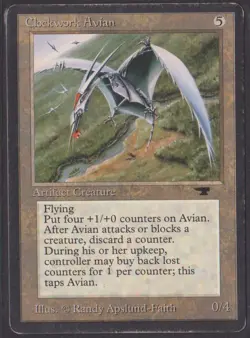 Clockwork Avian MTG Antiquities Magic - Image 1