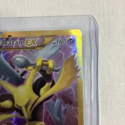 Pokemon TCG Alakazam EX - Fates Collide 125/124 Holo Secret Rare LP - Image 3