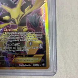 Pokemon TCG Alakazam EX - Fates Collide 125/124 Holo Secret Rare LP - Image 4