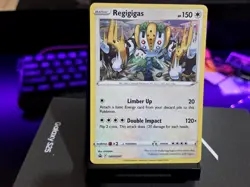 REGIGIGAS (COSMOS HOLO) PROMO HOLO HOLO SWSH247 SWORD & SHIELD PROMO POKEMON NM - Image 1