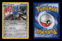 HOLO LUCARIO RARE HOLO 63/124 LP POKEMON - Image 3