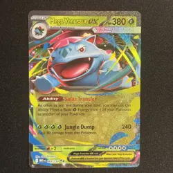Venusaur ex Double Rare 003/132 - Mega Evolution - Pokemon TCG - Near Mint - Image 1