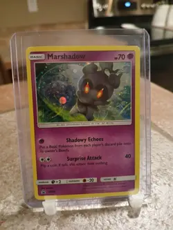 Pokemon TCG Marshadow SM93 Sun & Moon Promos Cosmo Holo (LP) - Image 1