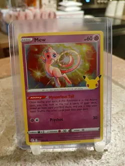Pokemon TCG Mew Celebrations 011/025 Holo Rare (Some Playwear) - Image 1