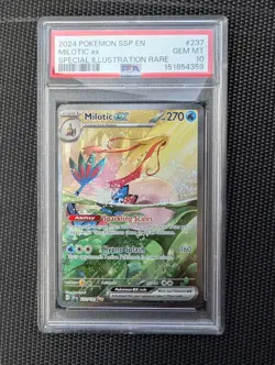 Milotic ex Pokemon Surging Sparks Special Illustration Rare 237/191 PSA 10 - Image 1