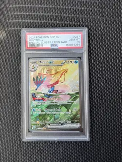 Milotic ex Pokemon Surging Sparks Special Illustration Rare 237/191 PSA 10 - Image 2