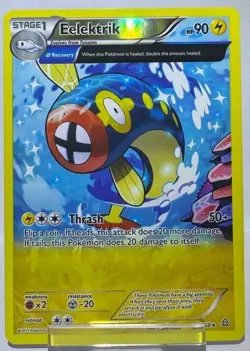Eelektrik 64/160 Reverse Holo Near Mint R Primal Clash Pokemon Reverse Holo - Image 1