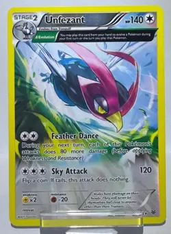 Unfezant 81/108 Reverse Holo Near Mint R Roaring Skies Pokemon Reverse Holo - Image 1