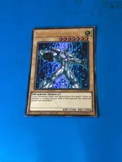 YUGIOH Ultra Rare Elemental Hero Neos DUPO-EN102 - Image 1