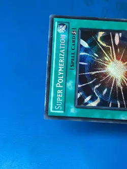 YUGIOH Secret Rare Super Polymerization RYMP-EN029 1st Edition PLAYED - Image 3