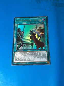 YUGIOH Ultra Rare Ancient Warriors Saga IGAS-EN055 1st Edition - Image 1