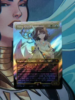 Yuna, Grand Summoner Surge mtg Magic the Gathering Final Fantasy - Image 1