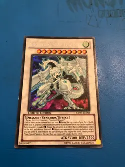 YUGIOH Secret Rare Shooting Star Dragon CT07-EN004 - Image 1