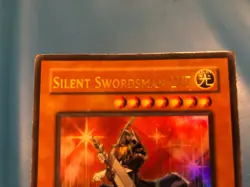 YUGIOH Ultra Rare Silent Swordsman LV7 WC5-EN001 PLAYED - Image 3