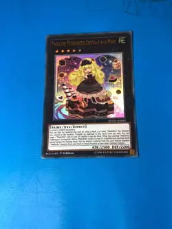 YUGIOH Ultra Rare Madolche Puddingcess Chocolat-A-LA-Mode DUOV-EN082 1st Ed - Image 1