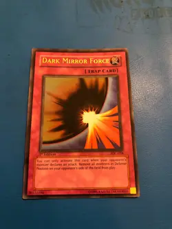 YUGIOH Ultra Rare Dark Mirror Force IOC-054 1st Edition - Image 1