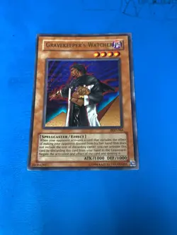 YUGIOH Rare Gravekeeper's Watcher PGD-064 - Image 1