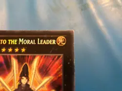 YUGIOH Secret Rare Norito The Moral Leader NUMH-EN039 1st Edition PLAYED - Image 3