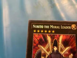 YUGIOH Secret Rare Norito The Moral Leader NUMH-EN039 1st Edition PLAYED - Image 4