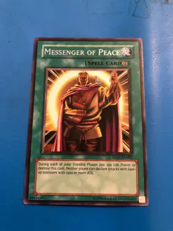 YUGIOH Rare Messenger Of Peace RP01-EN082 - Image 1