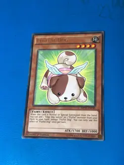 YUGIOH Rare Fluffal Dog NECH-EN017/MP15-EN140 1st Edition - Image 1