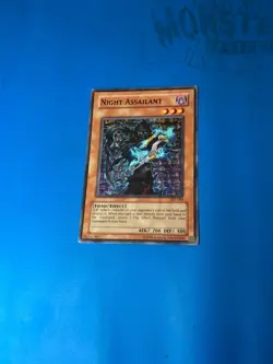 YUGIOH Common Night Assailant AST-080 PLAYED - Image 1