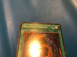 YUGIOH Super Rare Red-Eyes Fusion CORE-EN059 1st Edition PLAYED - Image 4